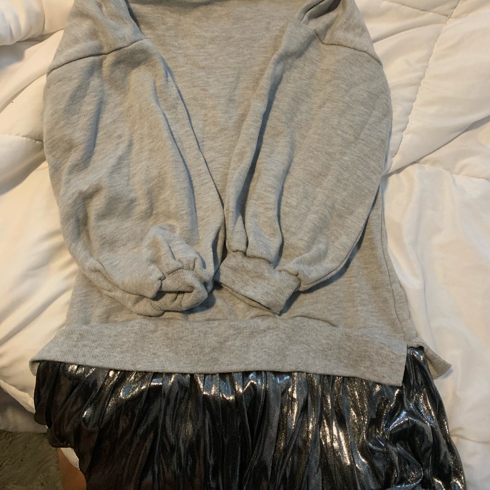 Oversized jersey dress